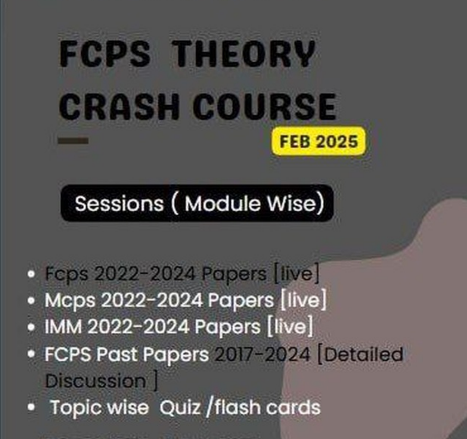 FCPS Crash Course Feb 2025