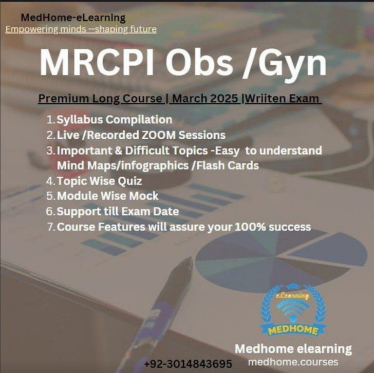 MRCPI Theory Course – March 2025